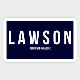 LAWSON - Wynonna Earp #BringWynonnaHome Sticker